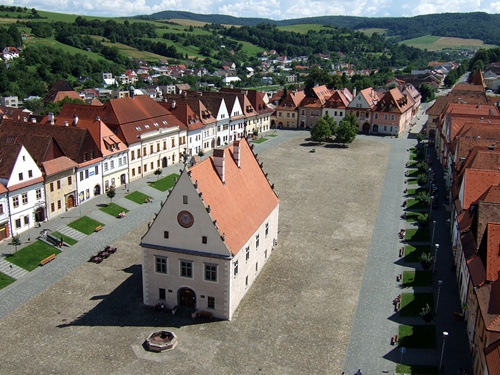 bardejov Der Marktplatz von Bardejov