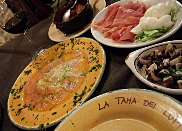 Antipasti misti im la tana dei lupi, Bari