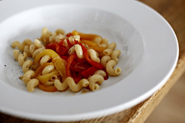 Cellentani ai peperoni