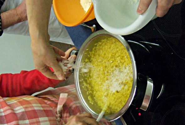 Risotto-Finishing