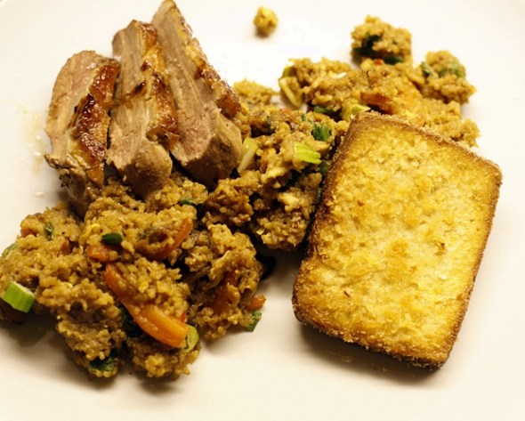 nasi2 Nasi Goreng mit Ente und Tofu