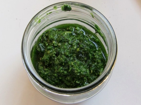 Niederrheinische Bärlauchpaste