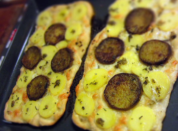 pizza patate